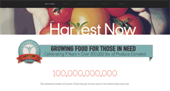 Desktop Screenshot of harvest-now.net